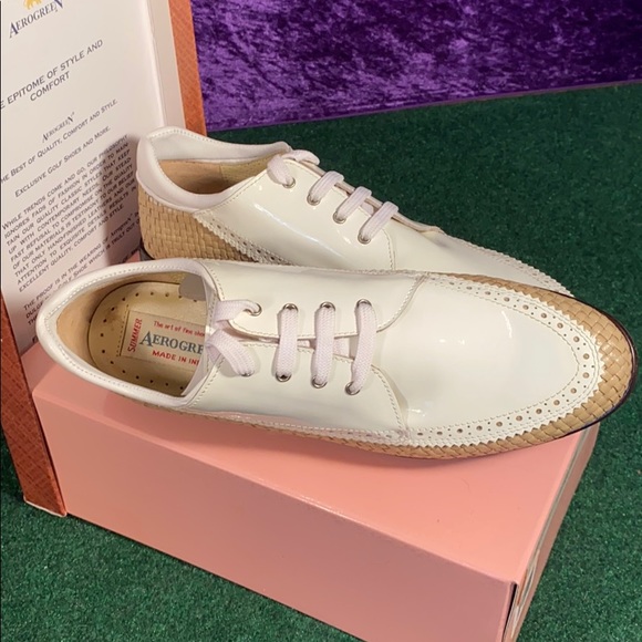 Aerogreen Woven Golf Shoes - Picture 2 of 10